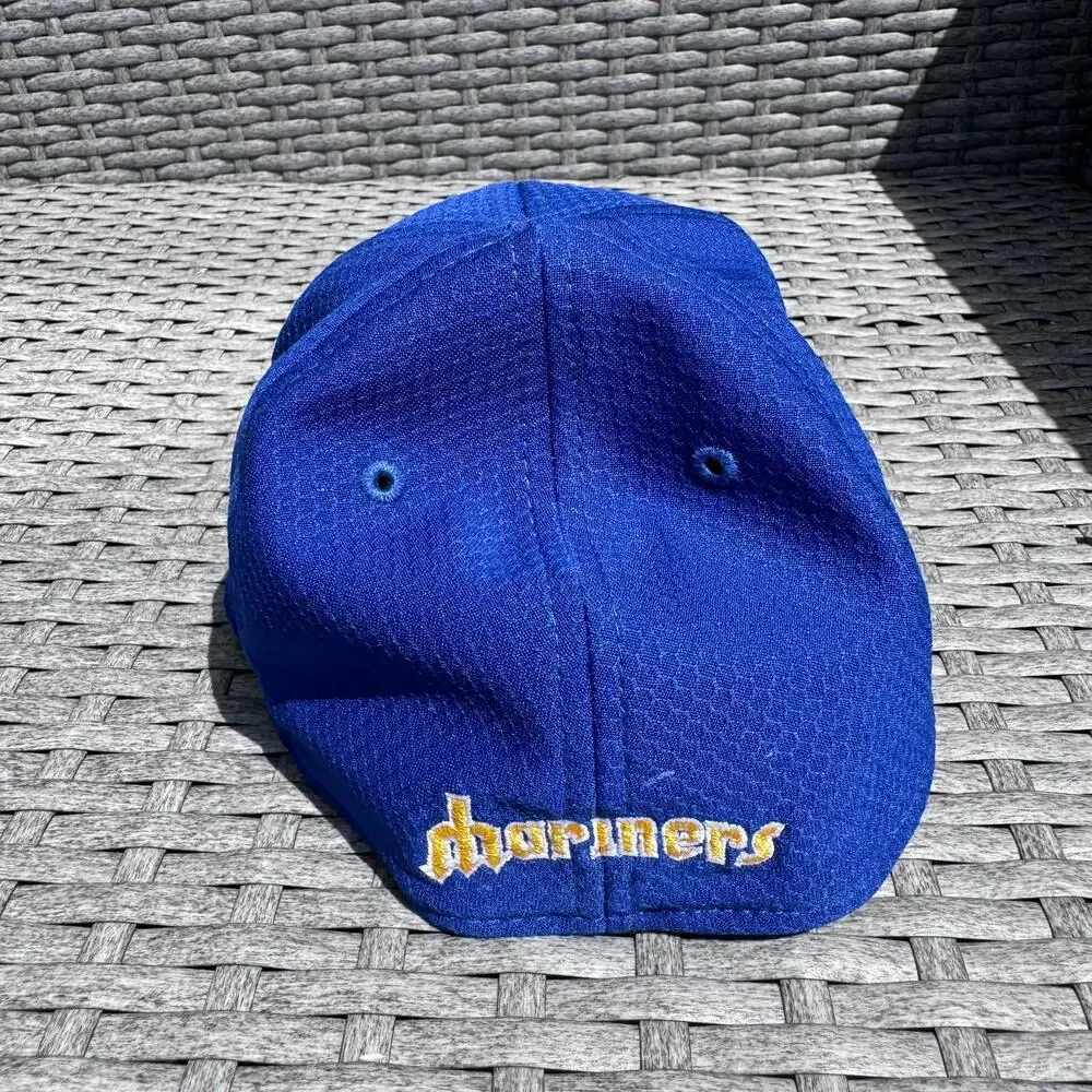 New Era 39Thirty  Seattle‎ Mariners Cooperstown Baseball Hat Royal Blue Toddler